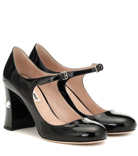 Miu Miu Kitten Heel Mary Jane Pump (Women) 